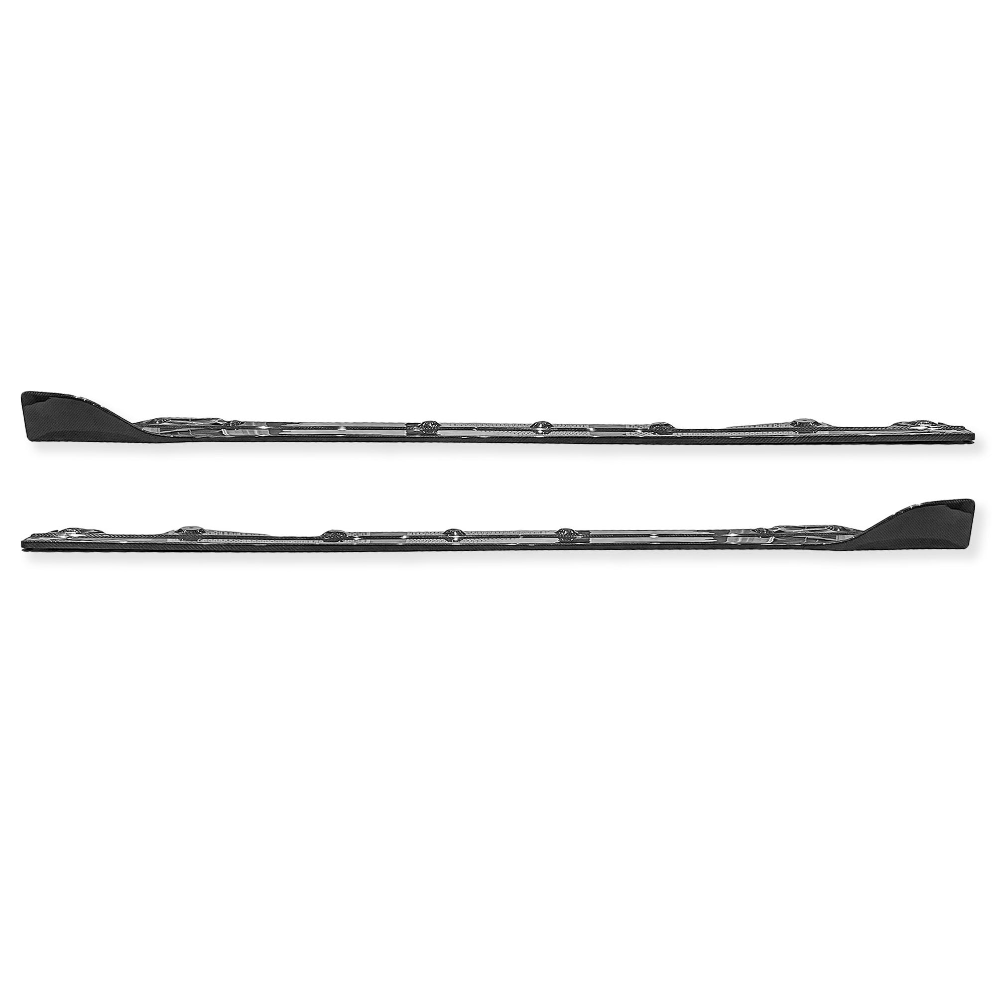 BMW 2 Series & M240i G42 Carbon Fibre Full Length Side Skirts (2021+) - Evolve Automotive